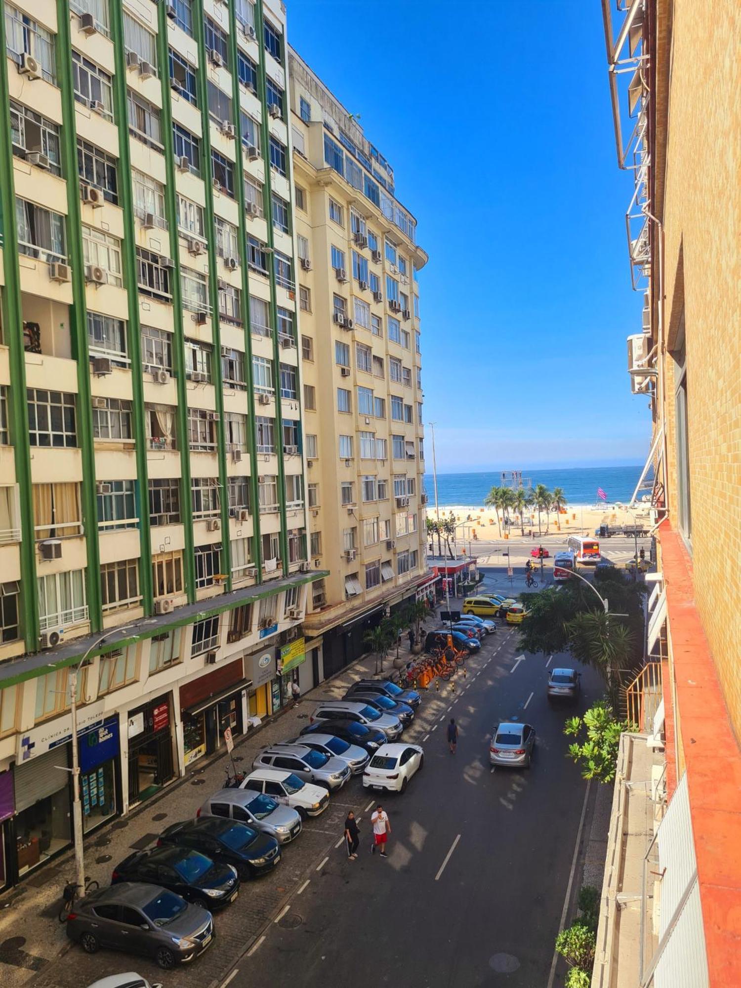 Apartamento Copacabana Azul Quadra Da *