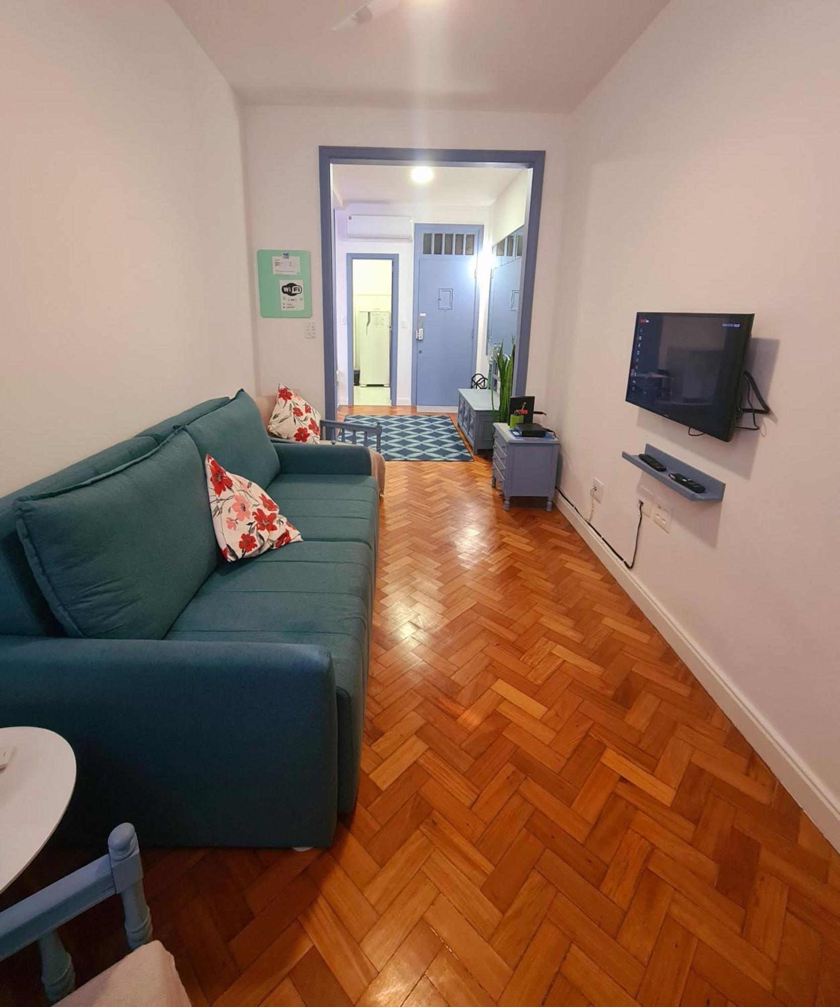 Apartamento Copacabana Azul Quadra Da Rio de Janeiro